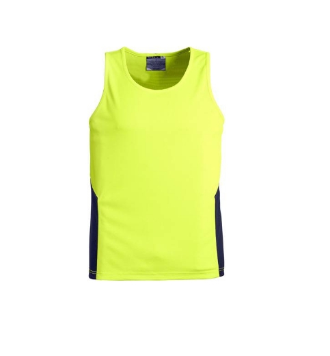 Picture of Syzmik, Unisex Hi Vis Squad Singlet